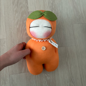 (새상품)제주 꼬마귤이인형25cm