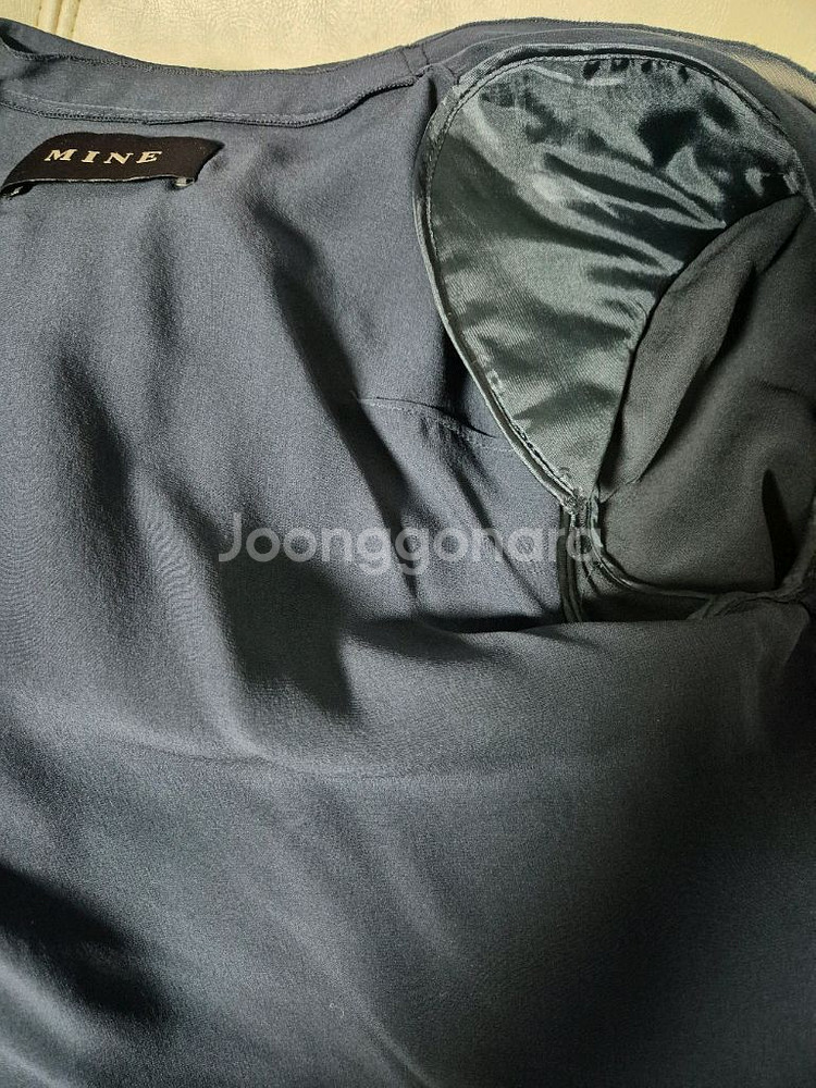MINE 마인 자켓 네이비 가디건형 자켓--9