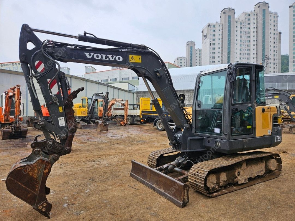 장비명: 볼보EC55C국삭기 (집게장착)소개 합니다 이미지