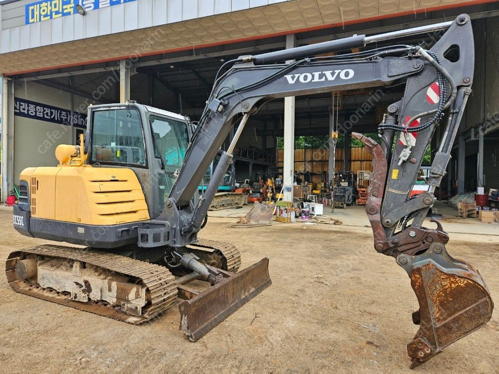 장비명: 볼보EC55C국삭기 (집게장착)소개 합니다 이미지