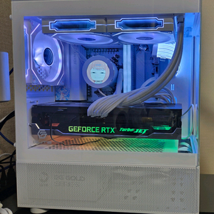 9600x 3070 화이트 데스크탑 32gb/2tb
