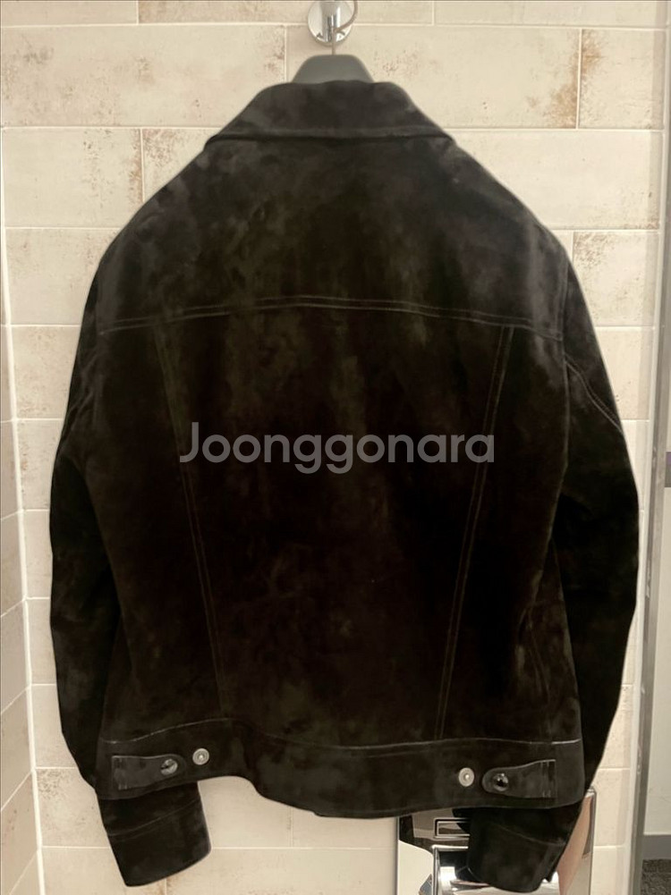 톰포드 캐시미어 스웨이드 자켓 54--2