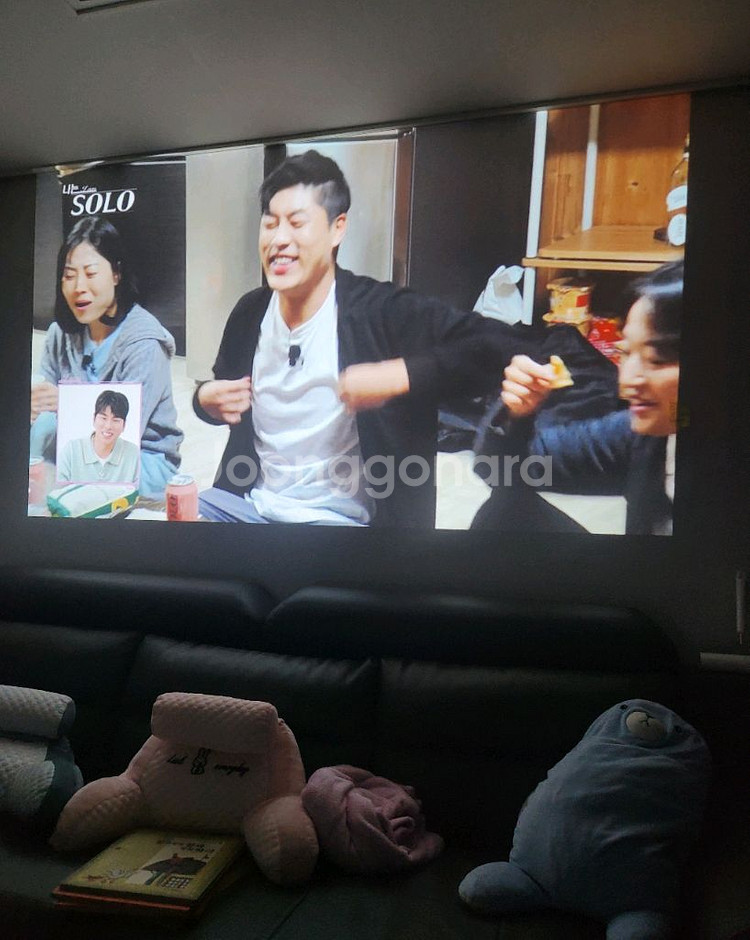 옵토마 빔 프로젝터 optoma 영사기 집영화관--7