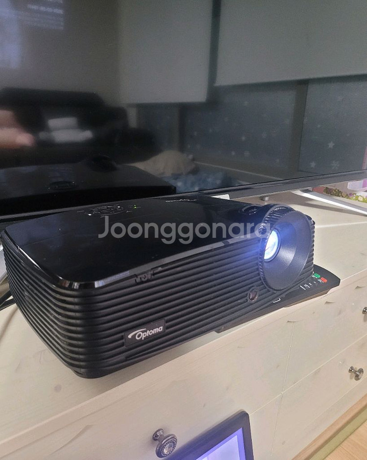 옵토마 빔 프로젝터 optoma 영사기 집영화관--4