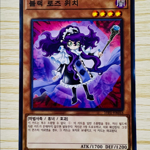 [유희왕 카드] 블랙 로즈 위치