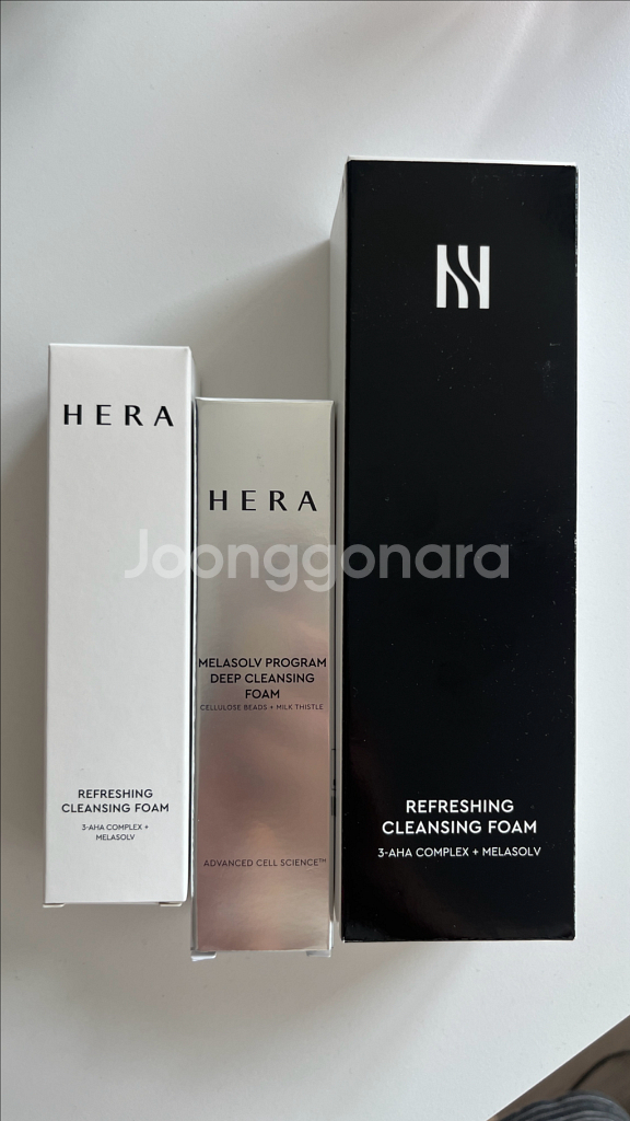 HERA 헤라 폼클렌징 3개 일괄--0