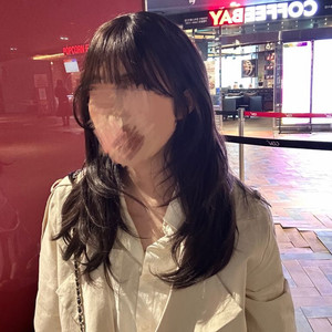레이어드컷 통가발 내츄럴브라운