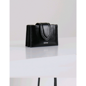 부이부이 닛 미니백 카드지갑 블랙