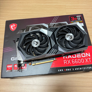 msi rx 6600xt 팝니다