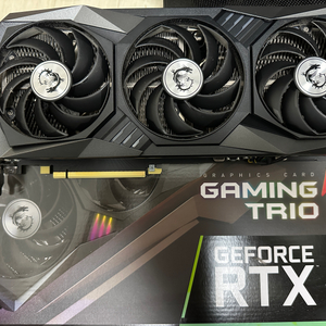 MSI 3060 Ti 게이밍 X 트리오 그래픽카드