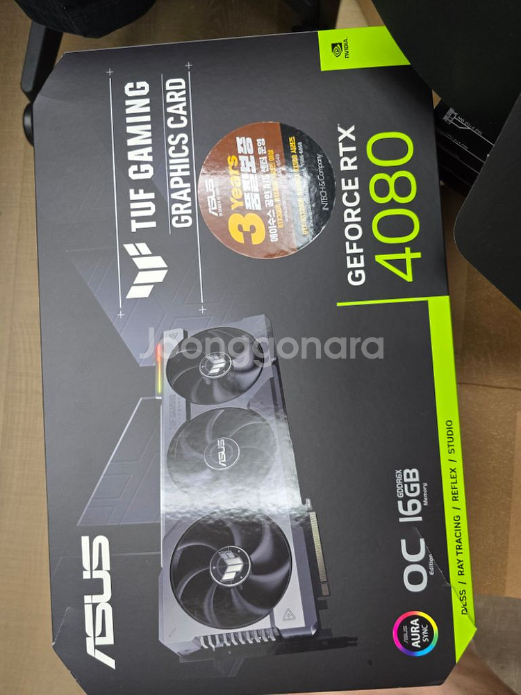 ASUS TUF 4080 그래픽카드 글카--0