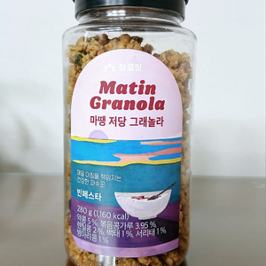 심플잇 마땡 저당 그래놀라 빈페스타