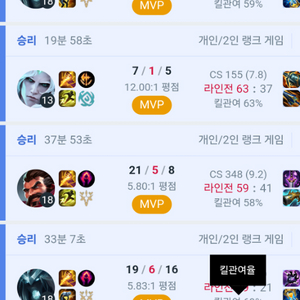 리그오브레전드 개인기사 맡,듀오