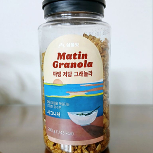 심플잇 마땡 저당 그래놀라 시그니처