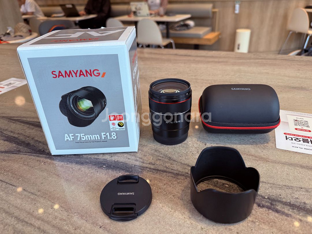 삼양 75mm f1.8 (75.8)소니 FE 렌즈 판매--5
