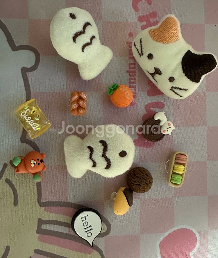 크록스 지비츠 고양이 생선 새상품 세트--0