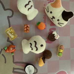 크록스 지비츠 고양이 생선 새상품 세트