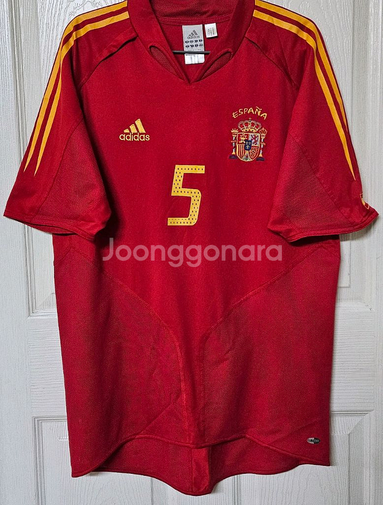02-04 스페인 축구 국가대표 홈 유니폼(푸욜)--0