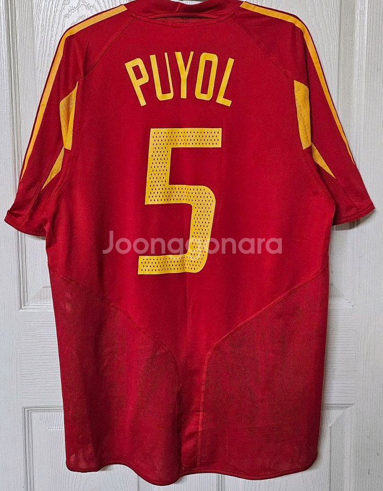 02-04 스페인 축구 국가대표 홈 유니폼(푸욜)--1