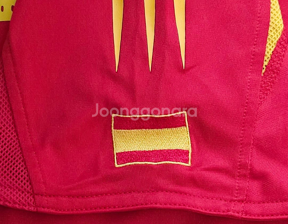 02-04 스페인 축구 국가대표 홈 유니폼(푸욜)--2