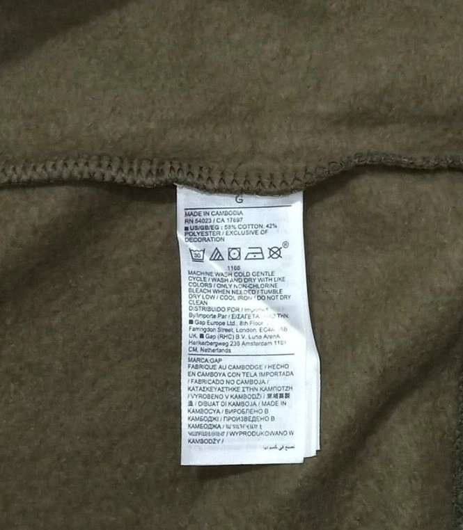 GAP 갭 후드 티셔츠 L 이미지