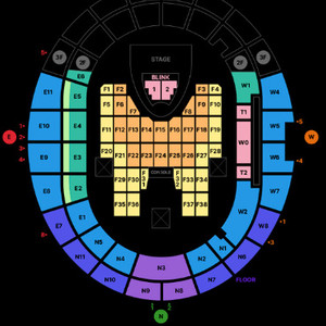 블랙핑크 콘서트 BLACKPINK 명당 좌석들최저가판매