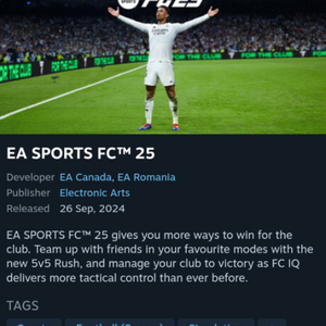 FC25 pc스탠다드버전 스팀