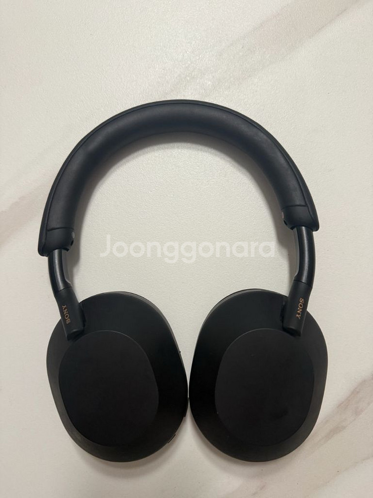 소니 WH-1000XM5 블랙 헤드폰--0