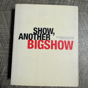 빅뱅 빅쇼 포토북 bigshow bigbang