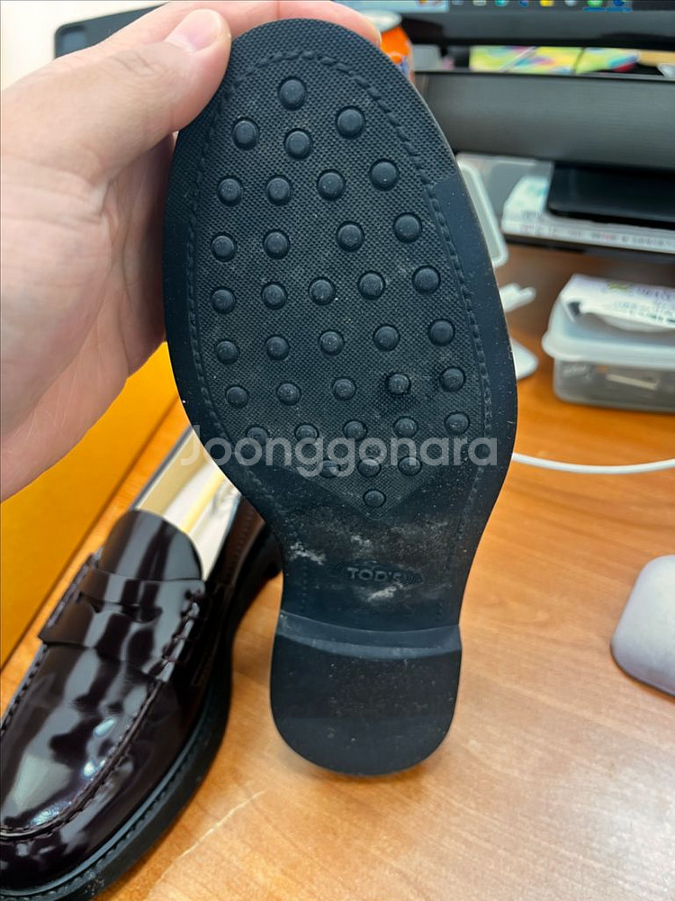 토즈 고마 바쏘 59C 모카시노 로퍼--1