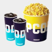 CGV 롯데시네마 메가박스 탄산 팝콘 에이드 콤보