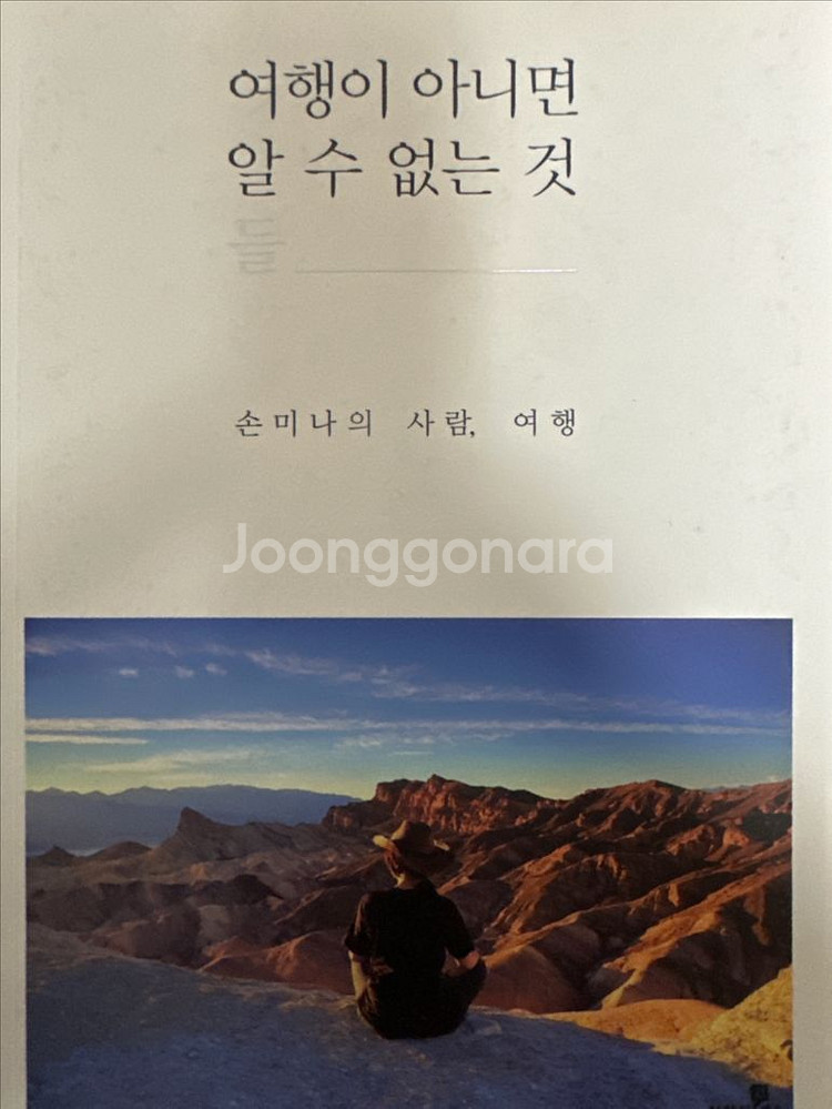 손미나 여행이 아니면 알 수 없는 것들 도서 책--0