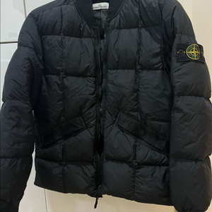 스톤아일랜드 크링클랩스 논후드패딩 (새상품급)