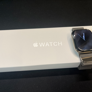 애플워치 10 셀룰러 46mm 내추럴 티타늄, 내추럴