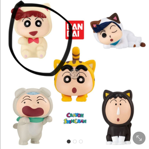 짱구 코스프레 가챠 피규어 유리