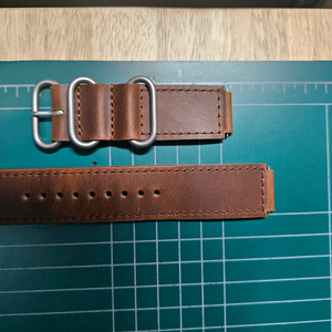 천연가죽 시계줄 18mm