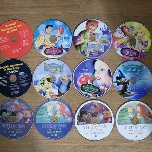 디즈니 영어 DVD 및 CD