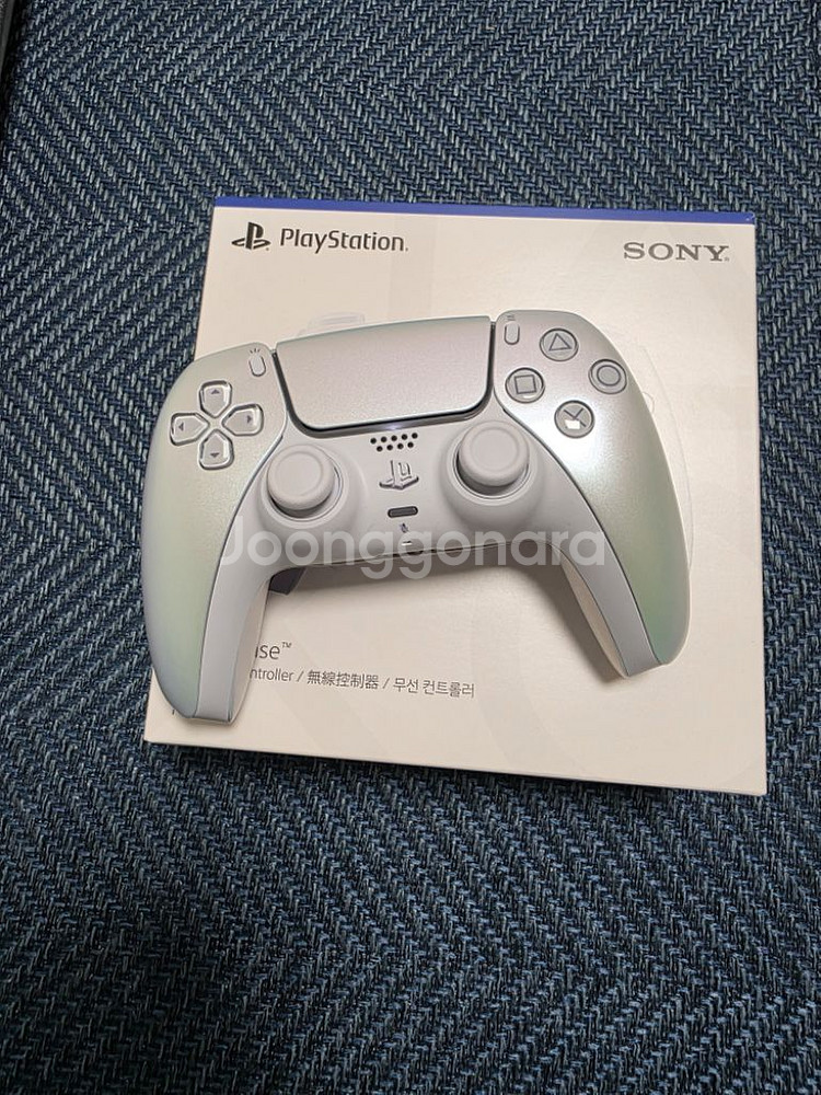 PS5 듀얼센스 컨트롤러 크로마펄--4