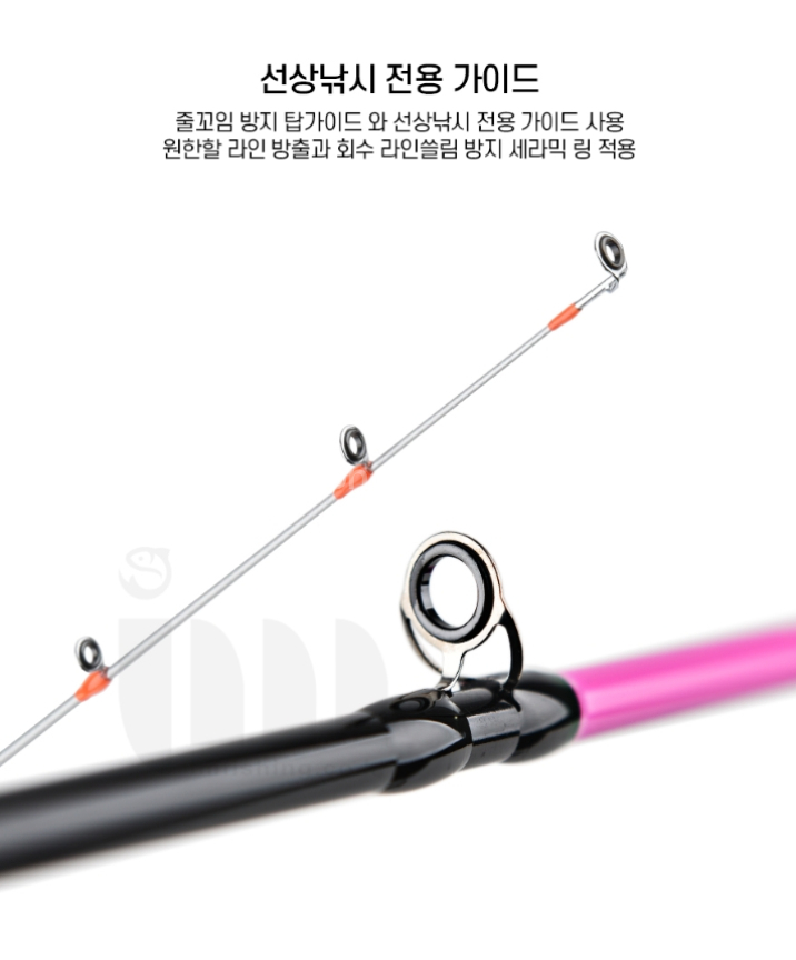 주꾸미루어대(초릿대2개)+11볼베이트릴+합사--4