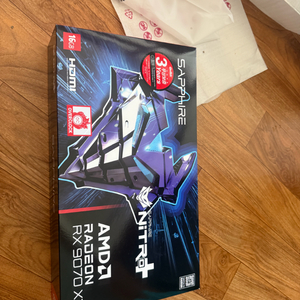 사파이어라데온 RX9070XT NITRO+OC 16gb