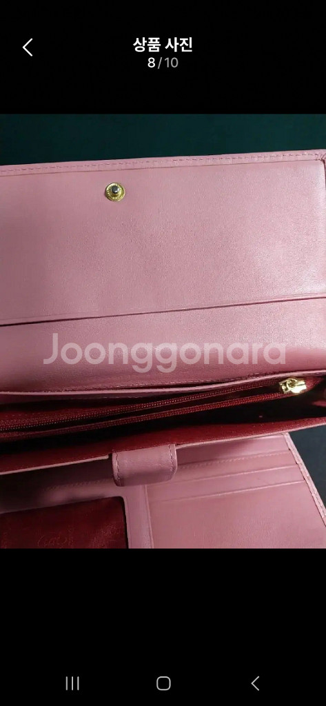 여성 엘칸토 연핑크 장지갑--7