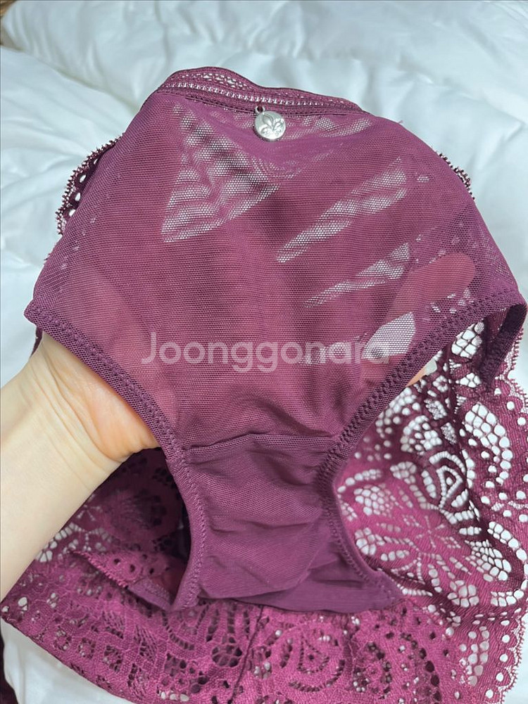 메종르자비 섹시 여성 속옷세트/에블린/레이스망사--3