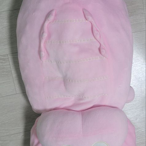핑크 하마 인형 쿠션(모찌 인형)