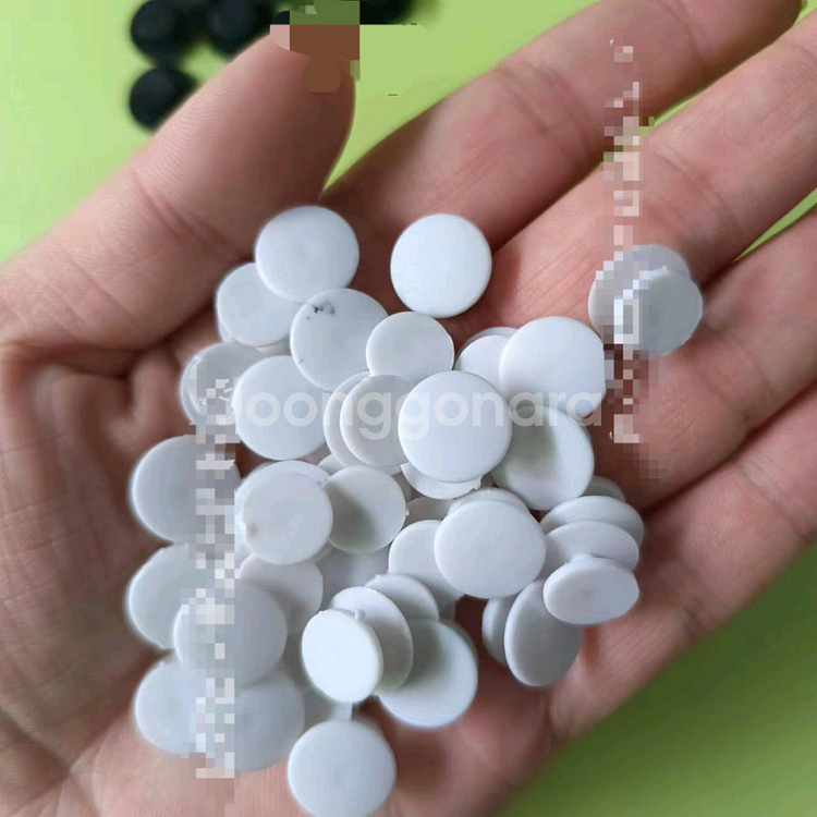 지비츠단추 지비츠꼬다리 50개--4