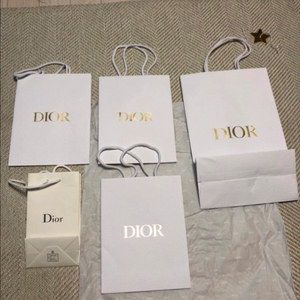 디올,몽클레어,프라다 쇼핑백 종이가방 등