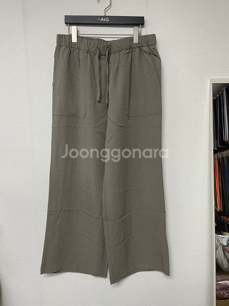 아뜰리에마졸리 25SS 크리즈 팬츠--2