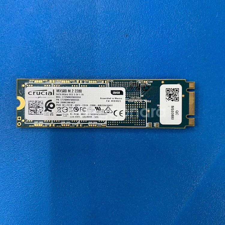 마이크론 MX500 250gb m.2 ssd--1