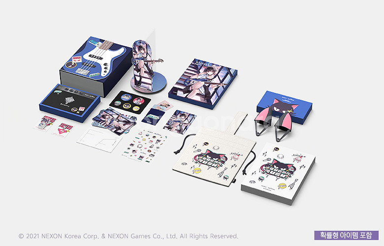 블루아카이브 소니 헤드폰(WH-1000XM5) 굿즈 세--0