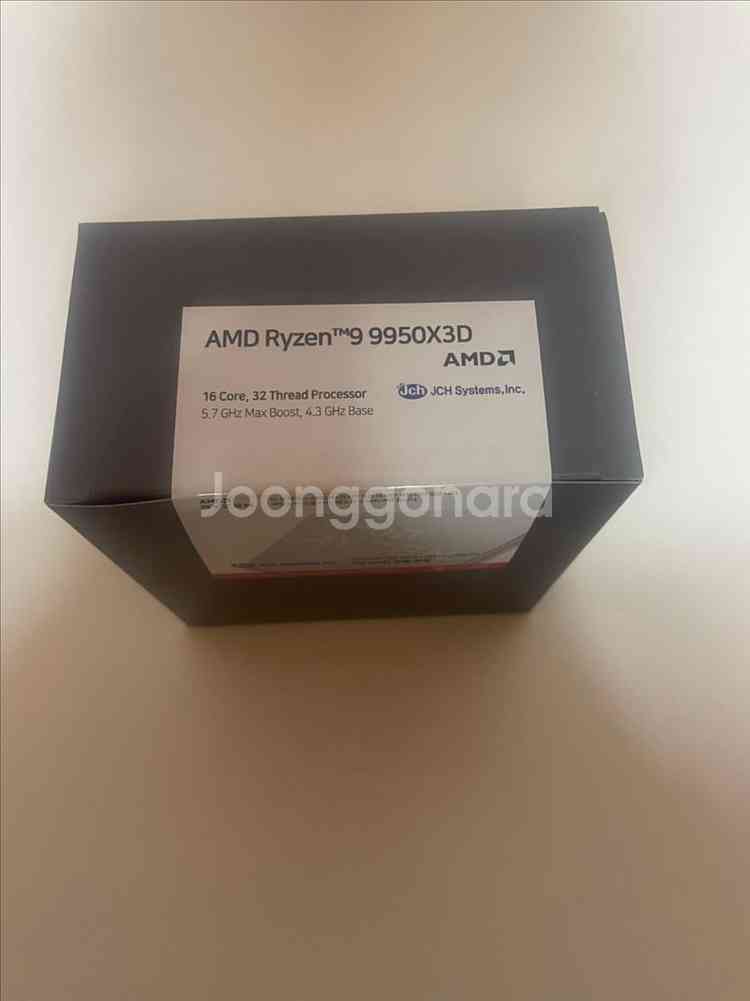 부산AMD Ryzen 9 9950X3D 국내정품--0