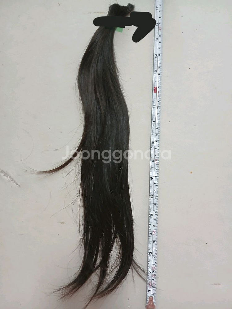 인모 머리카락 판매 길이 사진참조--0